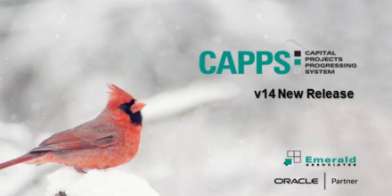 CAPPS V14 - New Release Webinar